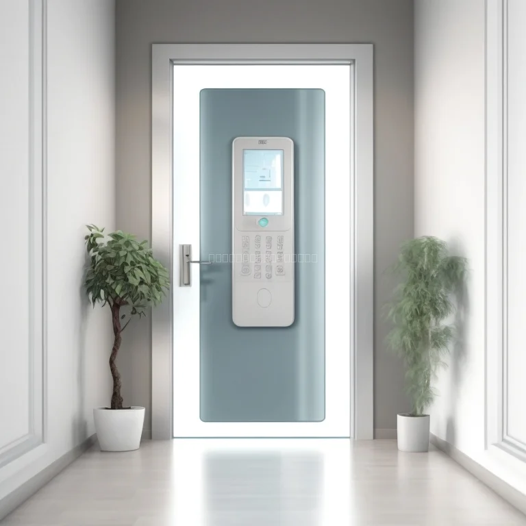 Tür mit KI-Steuerung